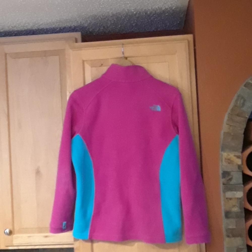 The North Face Girls Multicolor Fleece Jacket - Picture 4 of 4